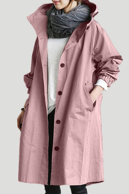 Bellerue - waterdichte trenchcoat met capuchon