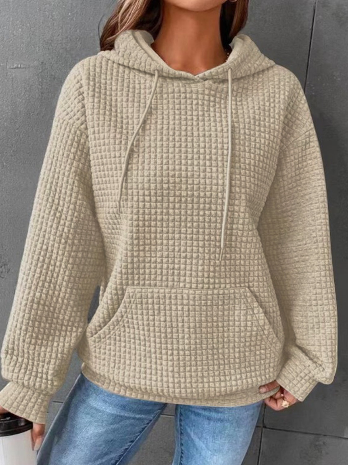 Sharon | Modieuze en minimalistische winter hoodie