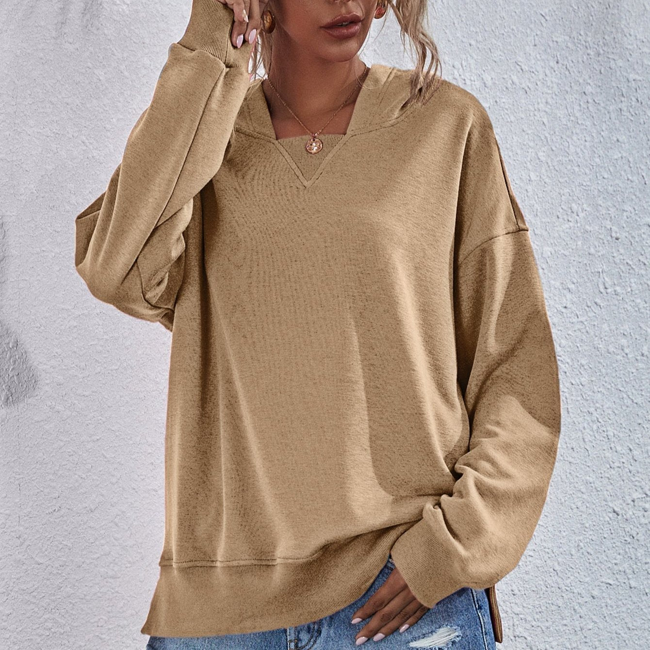 Sienna - casual oversized damestrui voor de herfst