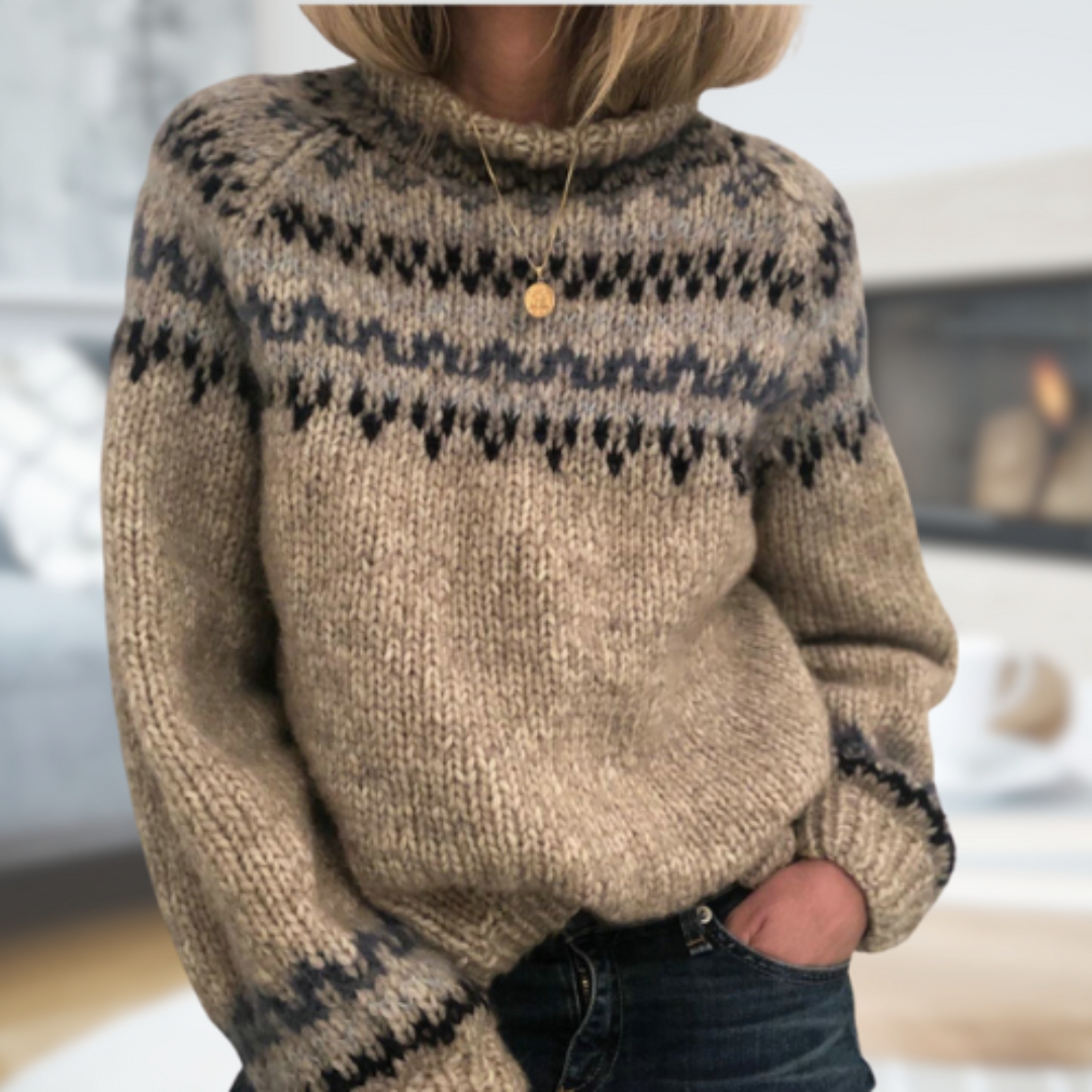 Clarany | Warme Wintertrui Dames | Knitwear