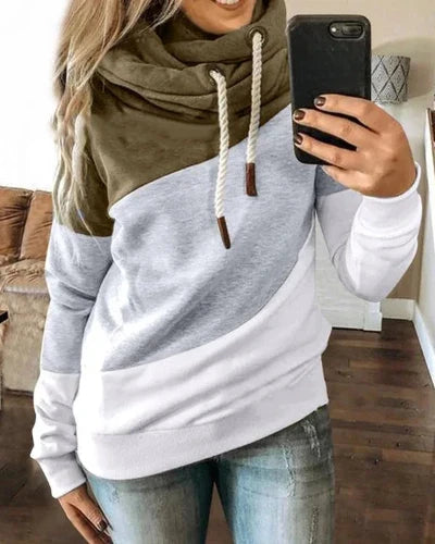 Amelian - Trendy Trekkoord Hoodie voor Vrouwen