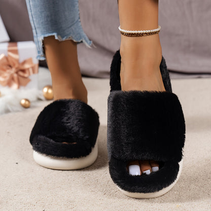 Jayla - Knusse Fluffy Pantoffels voor Vrouwen