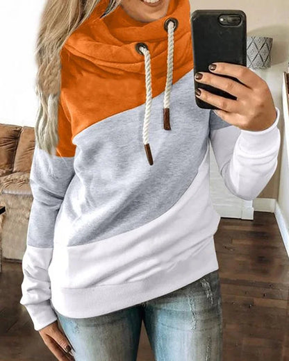 Amelian - Trendy Trekkoord Hoodie voor Vrouwen