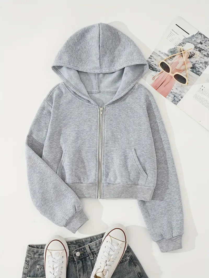 Sharon | Zip Up Hoodie Comfort & Gemak