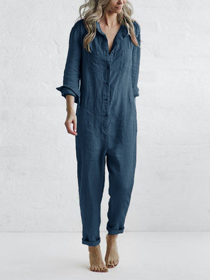 Eladia - Lange Mouwen Jumpsuit