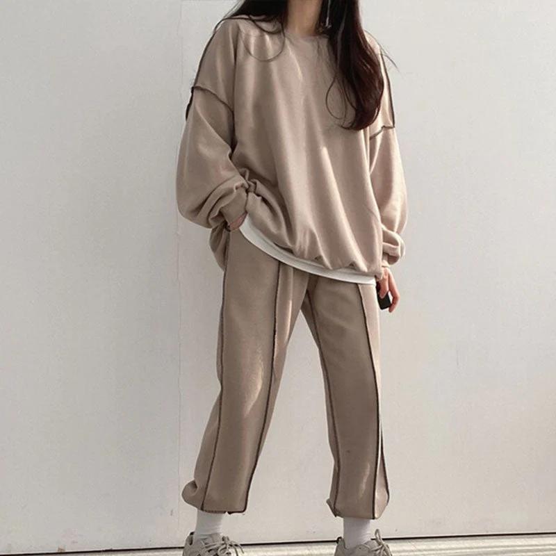 Lita - Trendy oversized damesset