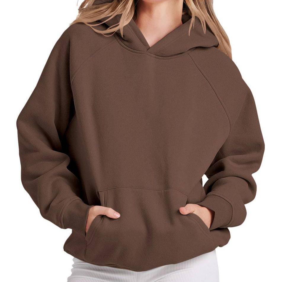 Sharon | Stijlvolle Herfst Oversized Fleece Hoodie Voor Vrouwen