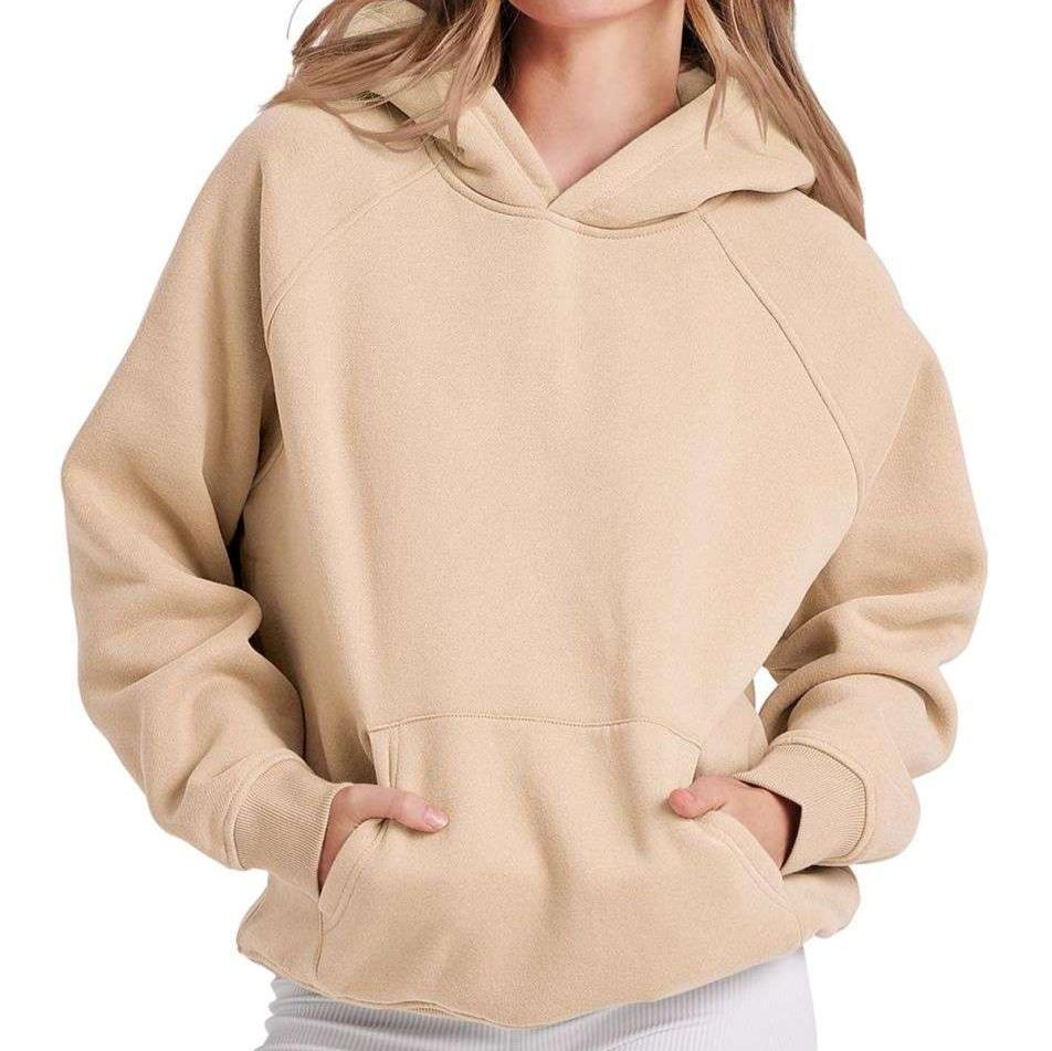 Sharon | Stijlvolle Herfst Oversized Fleece Hoodie Voor Vrouwen