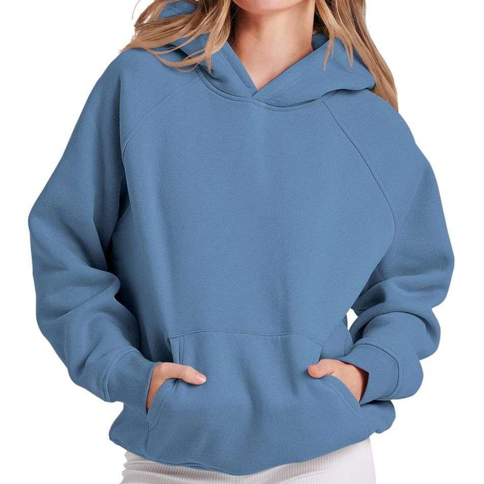 Sharon | Stijlvolle Herfst Oversized Fleece Hoodie Voor Vrouwen