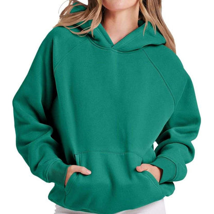 Sharon | Stijlvolle Herfst Oversized Fleece Hoodie Voor Vrouwen