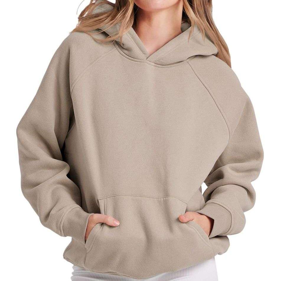 Sharon | Stijlvolle Herfst Oversized Fleece Hoodie Voor Vrouwen