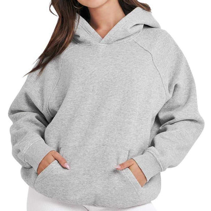 Sharon | Stijlvolle Herfst Oversized Fleece Hoodie Voor Vrouwen