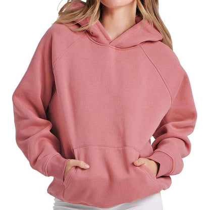 Sharon | Stijlvolle Herfst Oversized Fleece Hoodie Voor Vrouwen