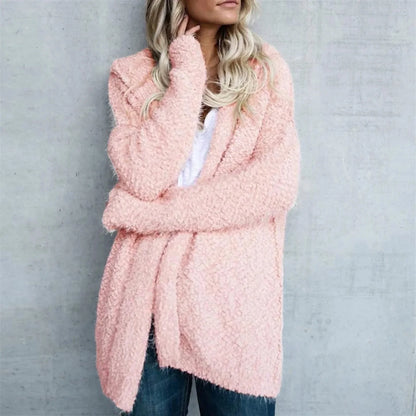 Oversized teddy jas voor dames - Aubrie