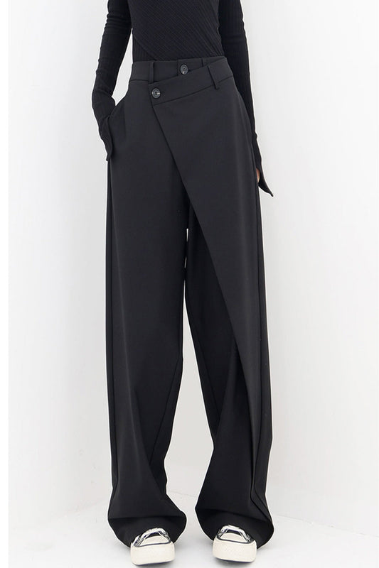 Raelynn - Asymmetrische Baggy Broek