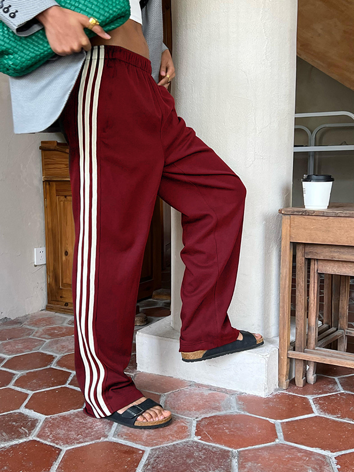 Nina | Relaxed Fit Broek | Moderne Sportieve Look | Premium Katoenblend