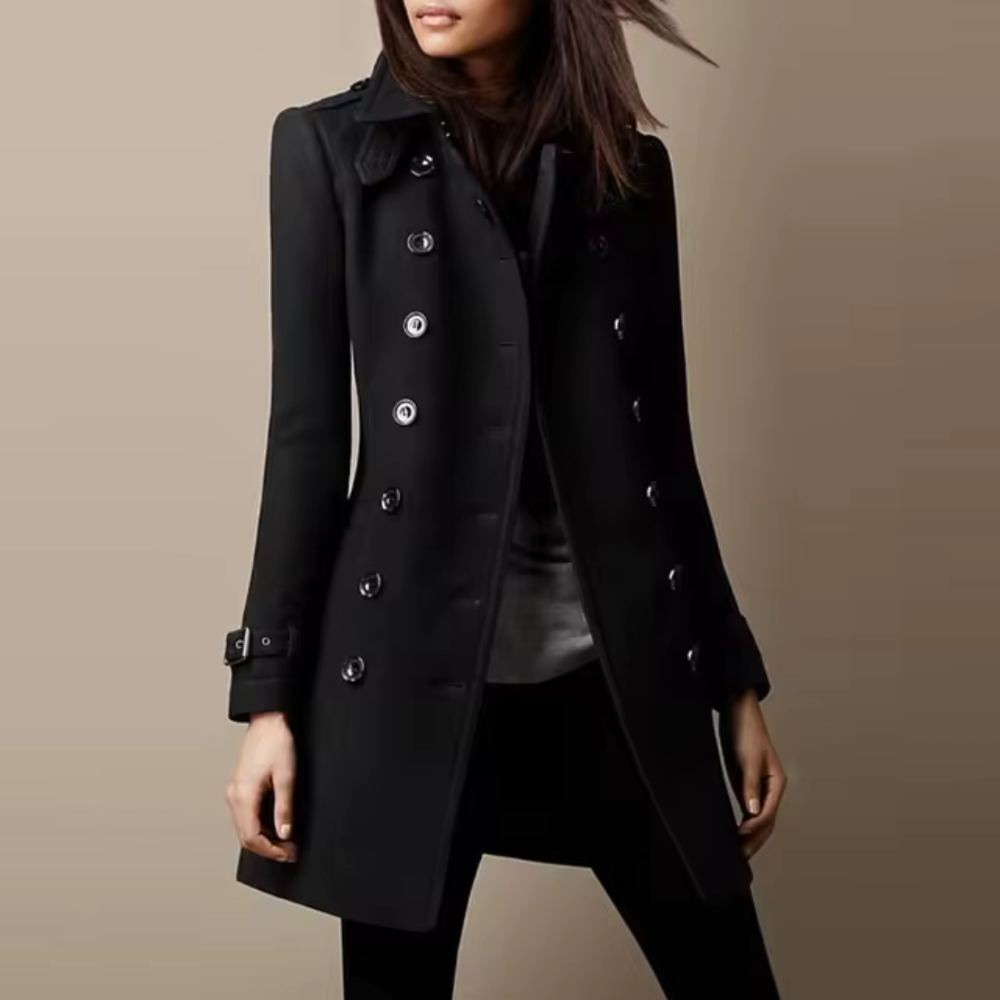 Belen - Elegant Winter Slim Coat