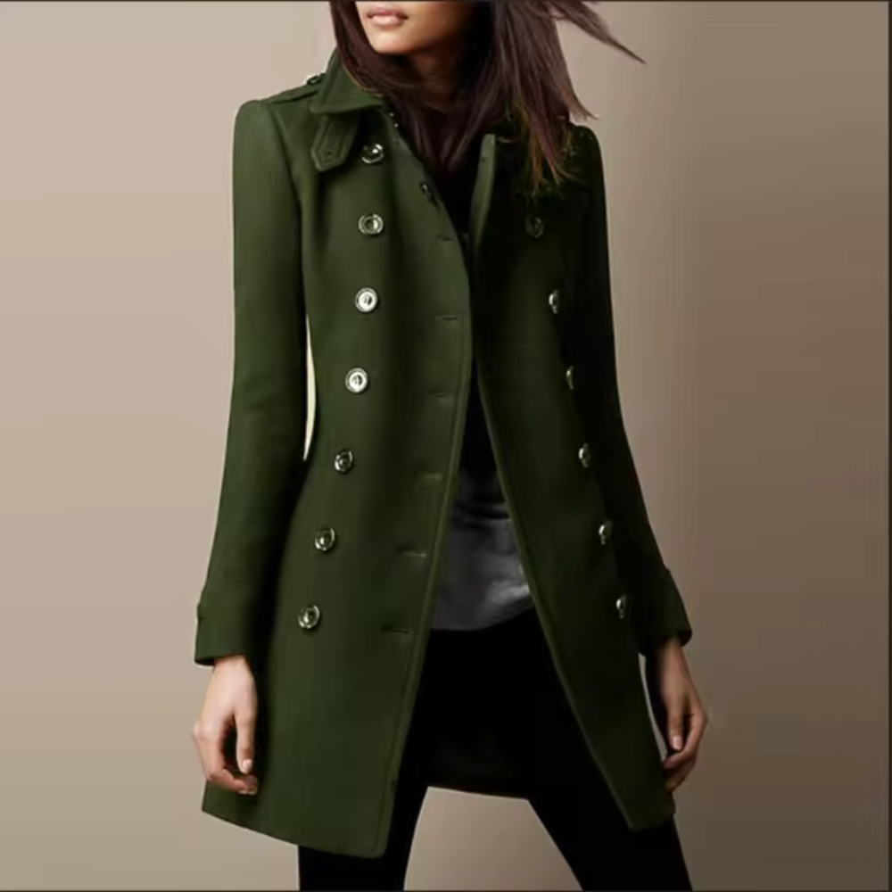 Belen - Elegant Winter Slim Coat