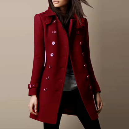 Belen - Elegant Winter Slim Coat