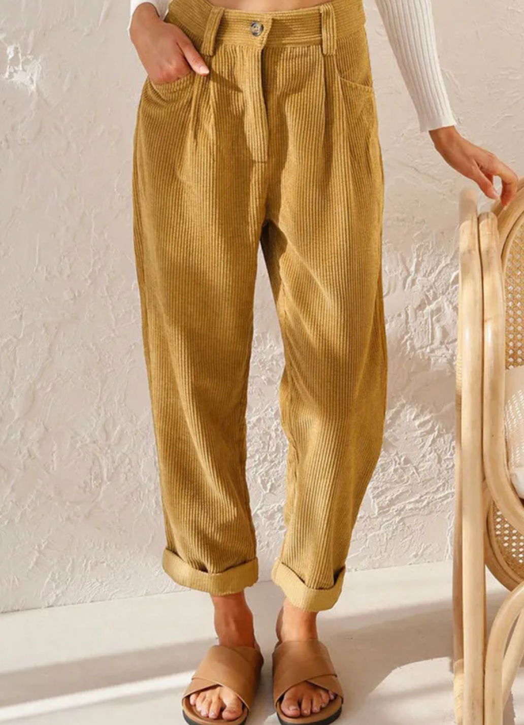 ALINE - Stijlvolle Corduroy Broek