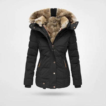 Zara - Warme, waterdichte winterjas met voering en capuchon