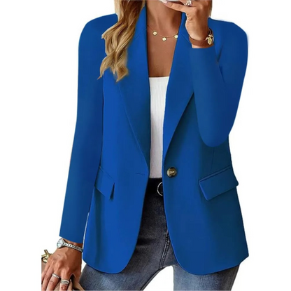 Sofie | Dames blazer met zakken en knopen