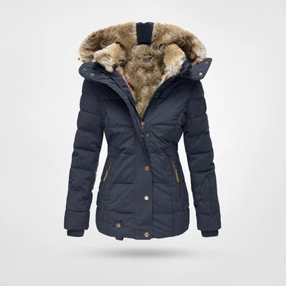 Zara - Warme, waterdichte winterjas met voering en capuchon