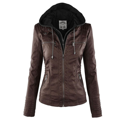 Elisa - trendy vintage hooded jacket