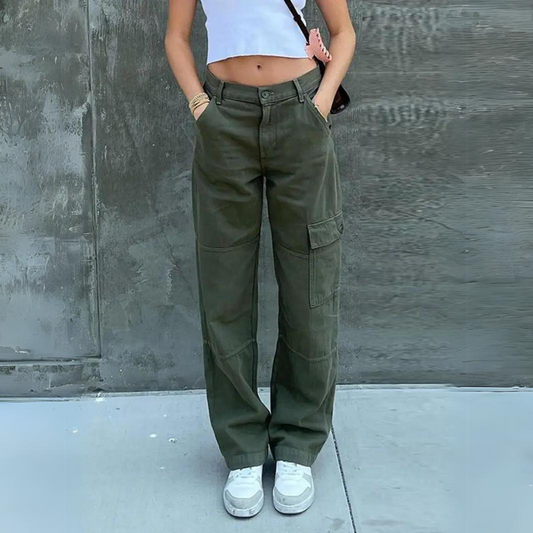 Stella | Utility Cargo Broek | Praktisch en Modieus | Comfortabele Blend