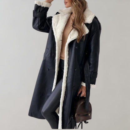 Daliya Coat | Long Stylish Warm Coat