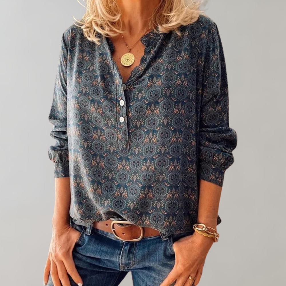 Amalie Vintage damesblouse