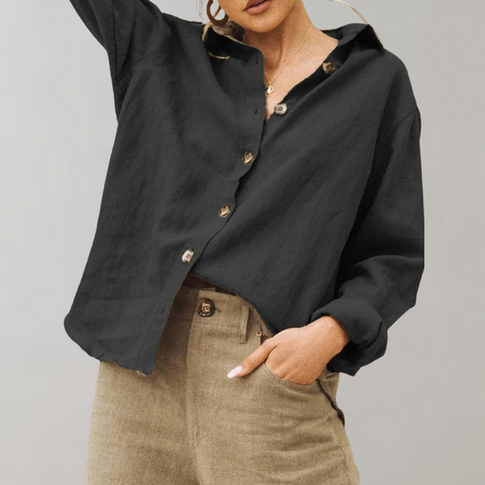 Lia - Casual blouse voor dames - Comfortabel en veelzijdig voor dagelijks gebruik
