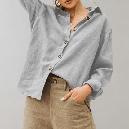 Lia - Casual blouse voor dames - Comfortabel en veelzijdig voor dagelijks gebruik