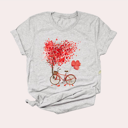 Amanda - Grafisch T-Shirt voor Dames - Trendy & Casual