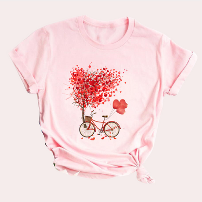 Amanda - Grafisch T-Shirt voor Dames - Trendy & Casual