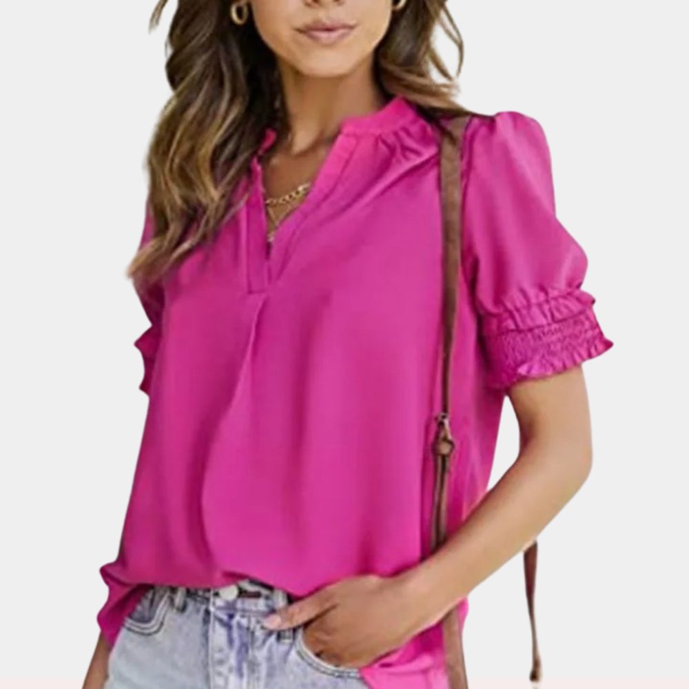 DAISY | Basic vhals blouse voor dames