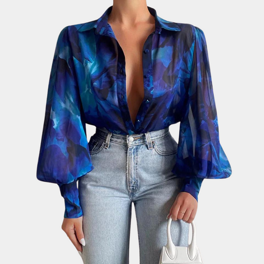 Bertha Stijlvolle damesblouse met lange mouwen