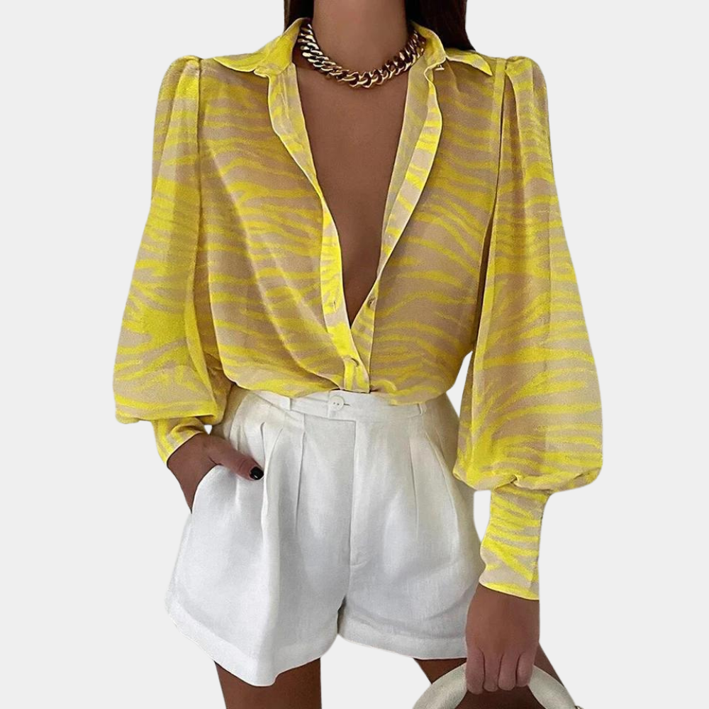 Bertha Stijlvolle damesblouse met lange mouwen