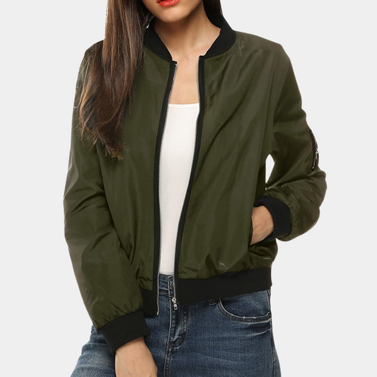 Gelly Jacket | Women Casual Zip Jacket