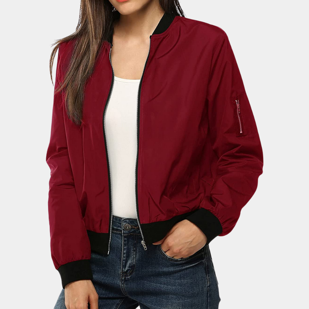 Gelly Jacket | Women Casual Zip Jacket