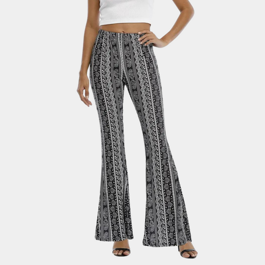 Camille - Boho uitlopende broek