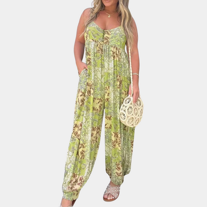 Dames jumpsuit in bohostijl