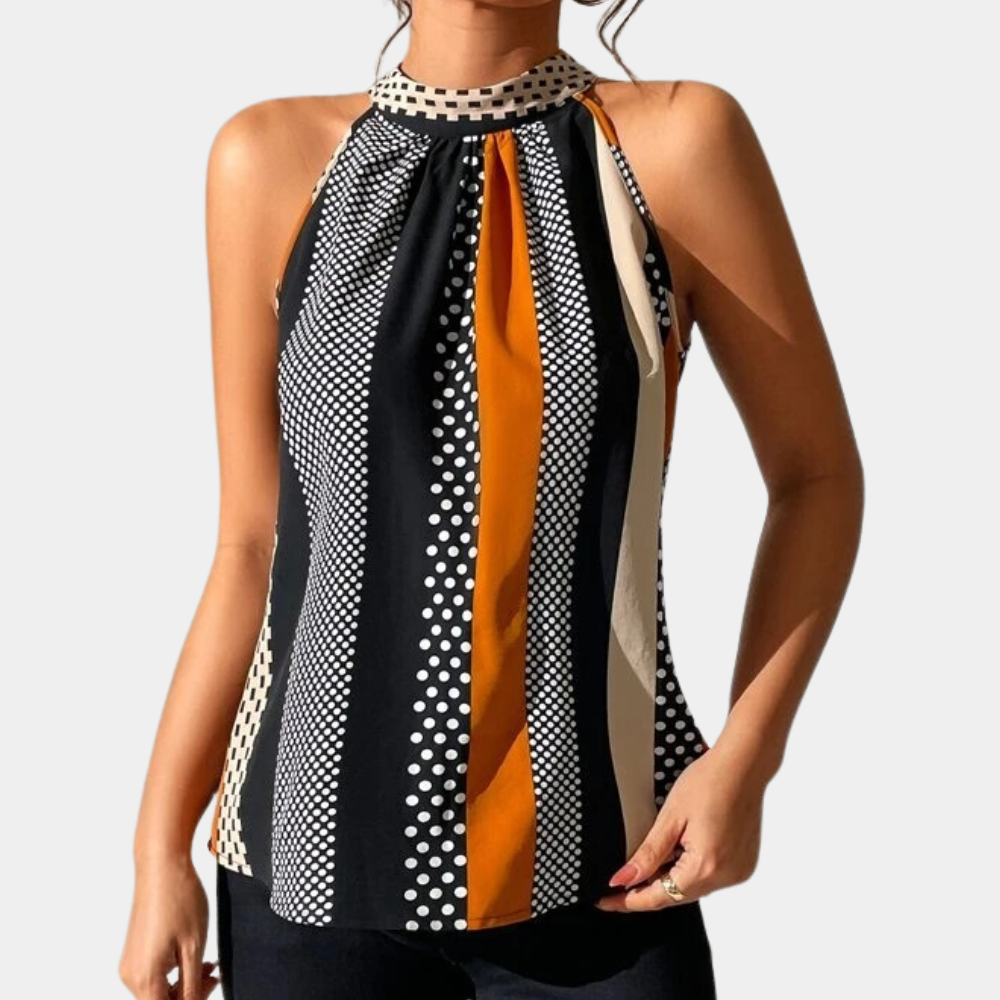 Finola Elegante mouwloze damestop
