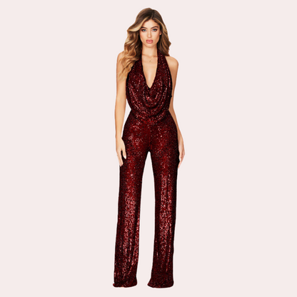 Eoghan Glamoureuze jumpsuit met subtiele glitters