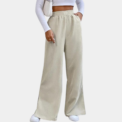 Daria - Casual Chic Corduroy Damesbroek