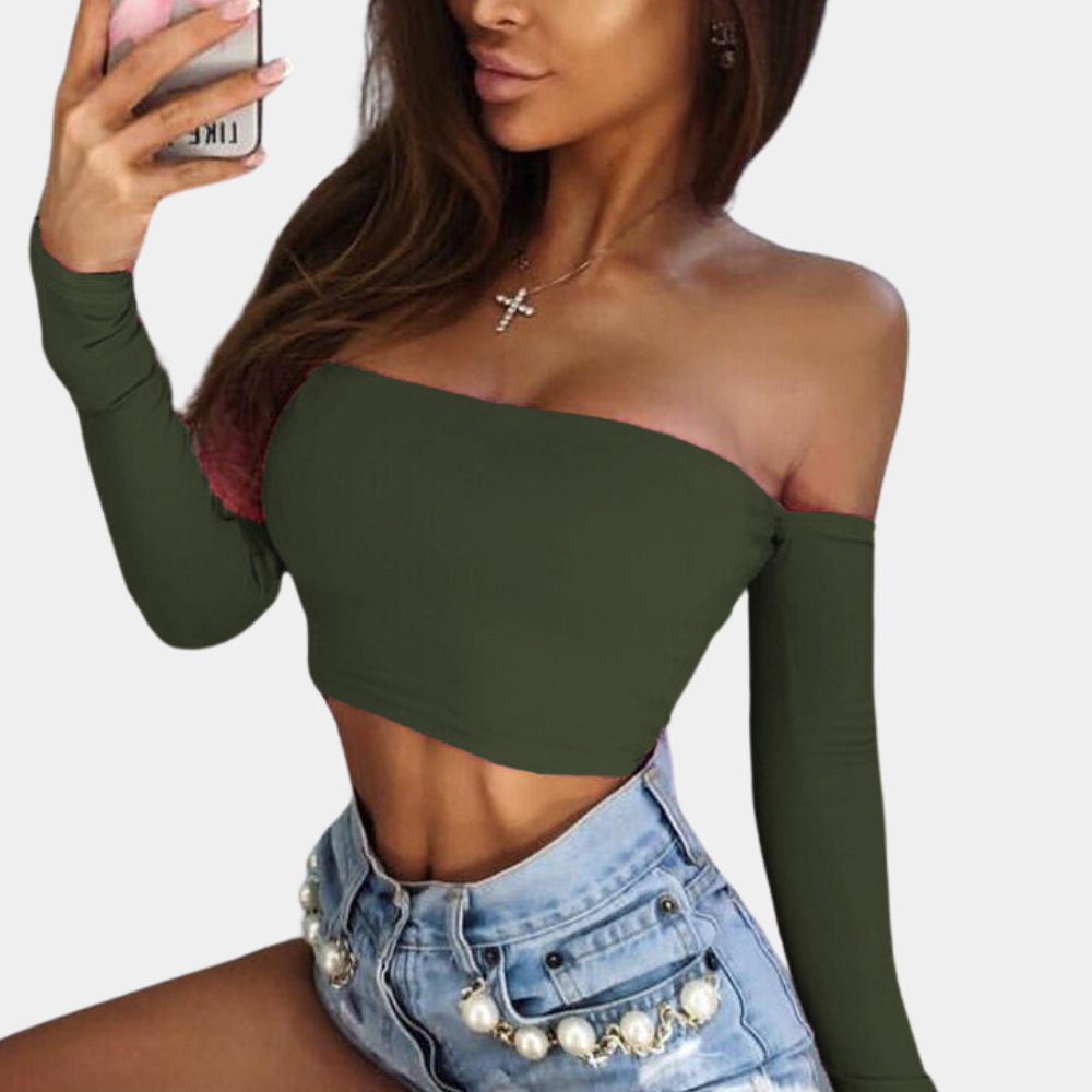 Classy offshoulder damestop