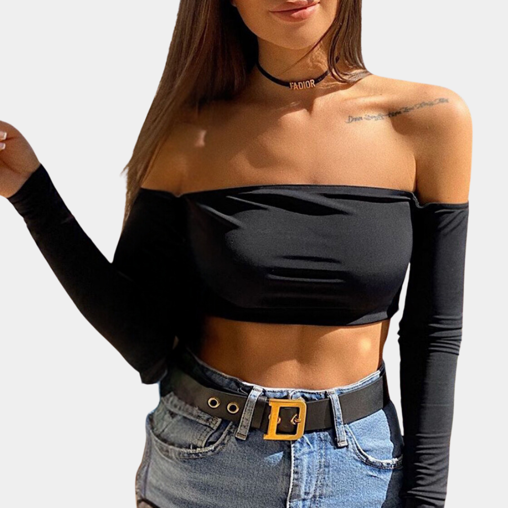 Classy offshoulder damestop