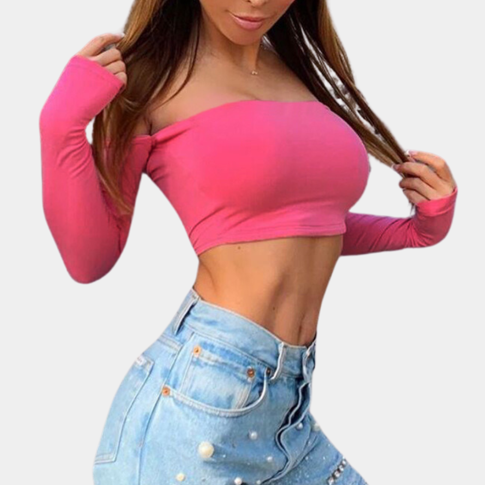Classy offshoulder damestop