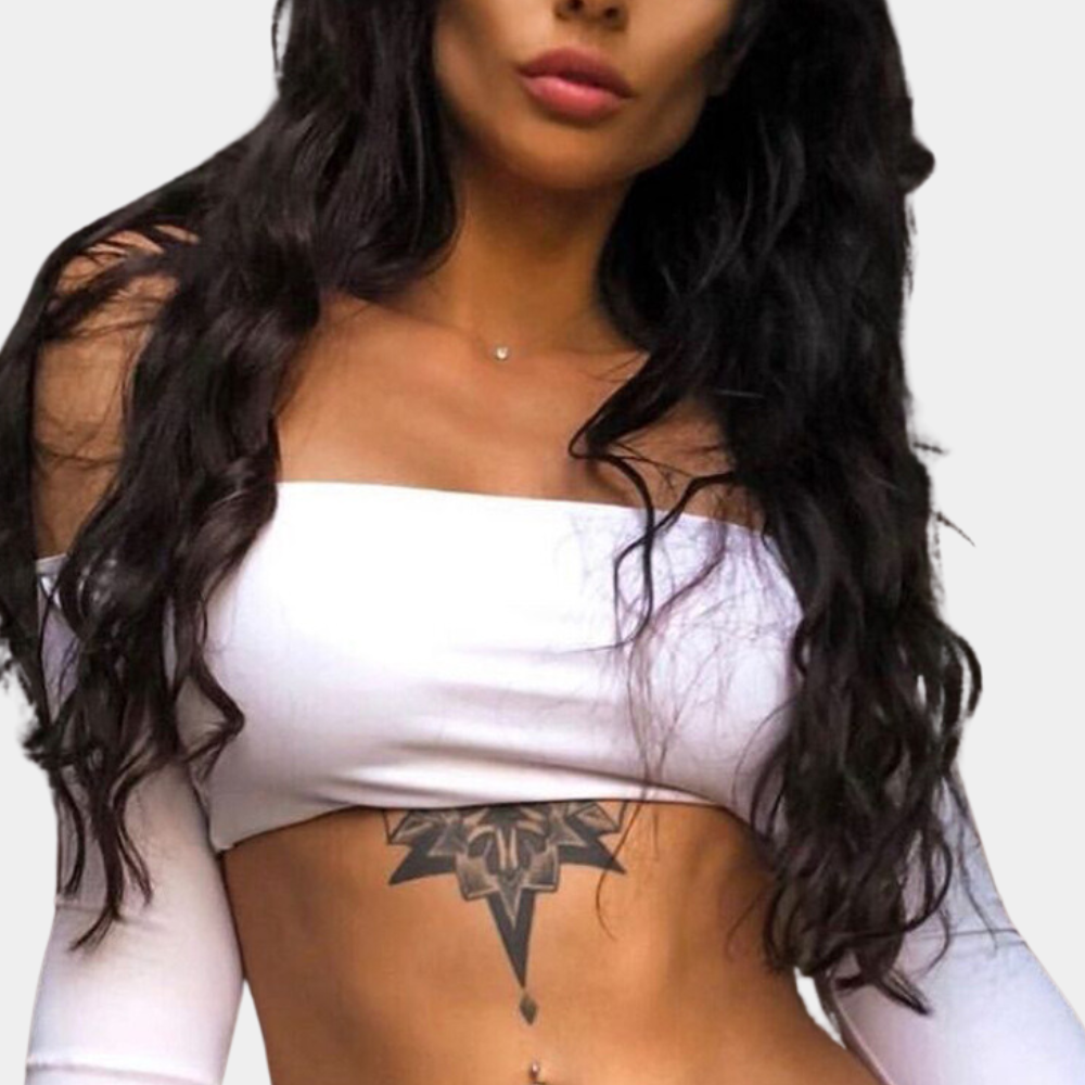Classy offshoulder damestop