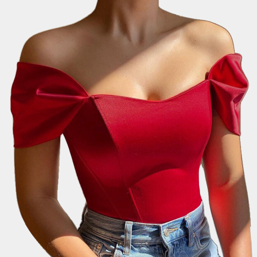 Elegante offshoulder top voor dames